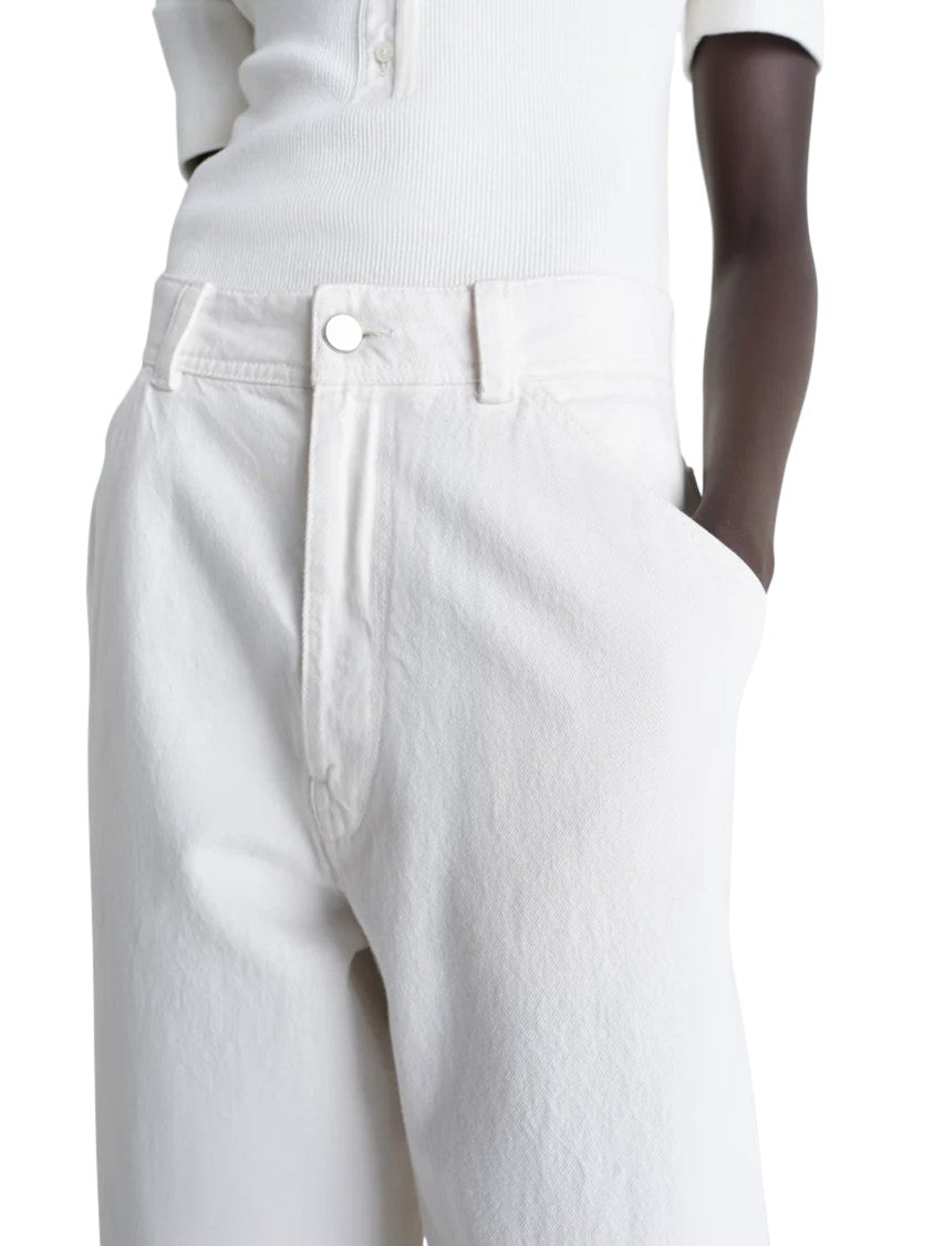 Lemaire Wide-Leg Trousers With High Waist And Minimalist Design