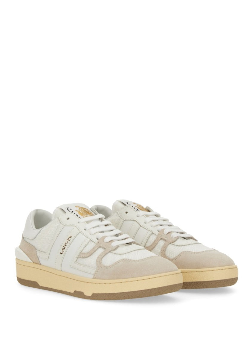 Lanvin Clay Sneakers With Textured Upper