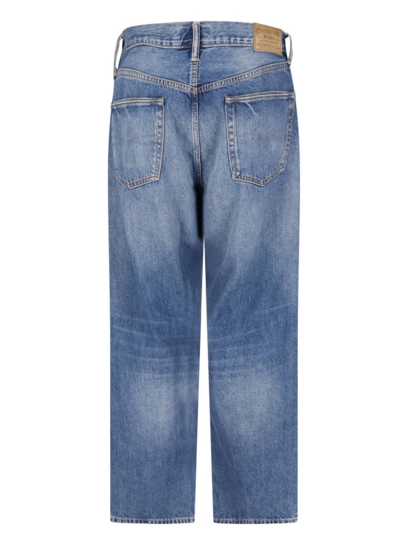 Polo Ralph Lauren Blue Straight Leg Denim Jeans