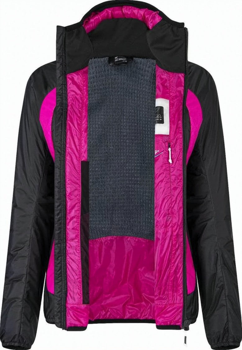 Montura Montura Casual Jacket With Magenta Accents And Functional Design