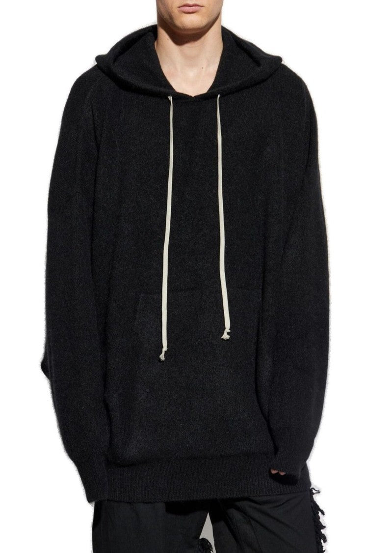 Rick Owens Hun Hoodie – Black