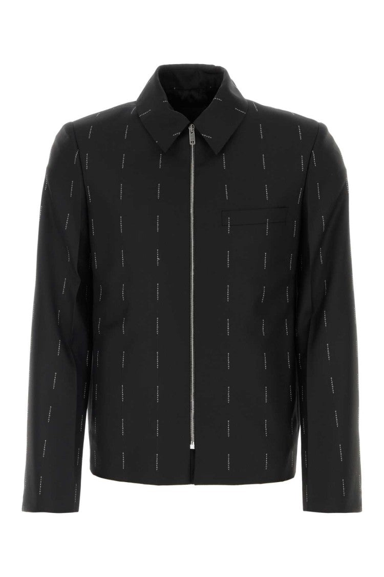 Givenchy Embroidered Twill Blazer