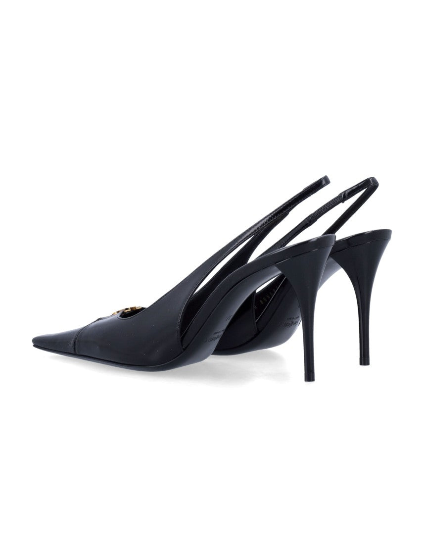 Saint Laurent Babylone Breteuil Slingback Pumps