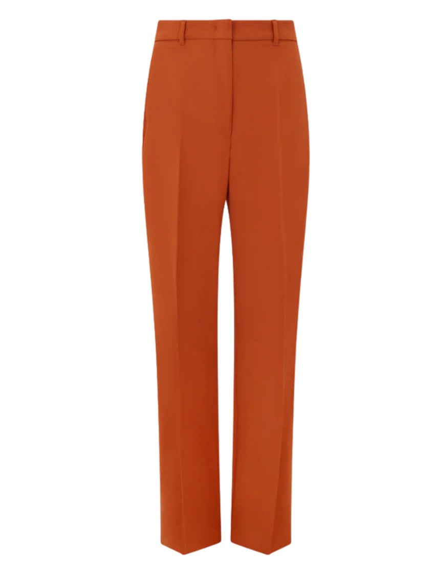 Max Mara Tailored Straight-Leg Pants With Mid-Rise Waist
