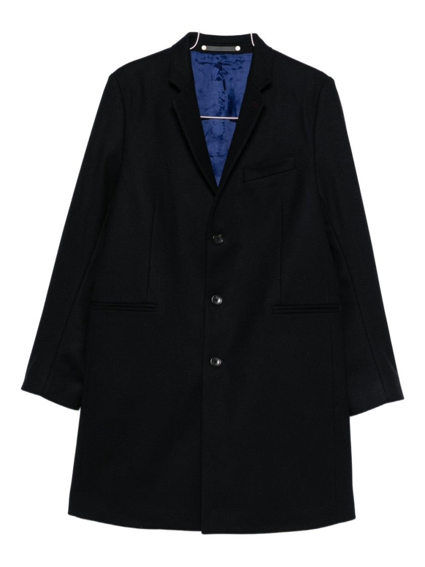 Paul Smith Tailored Black Viscose Giacconi Coat