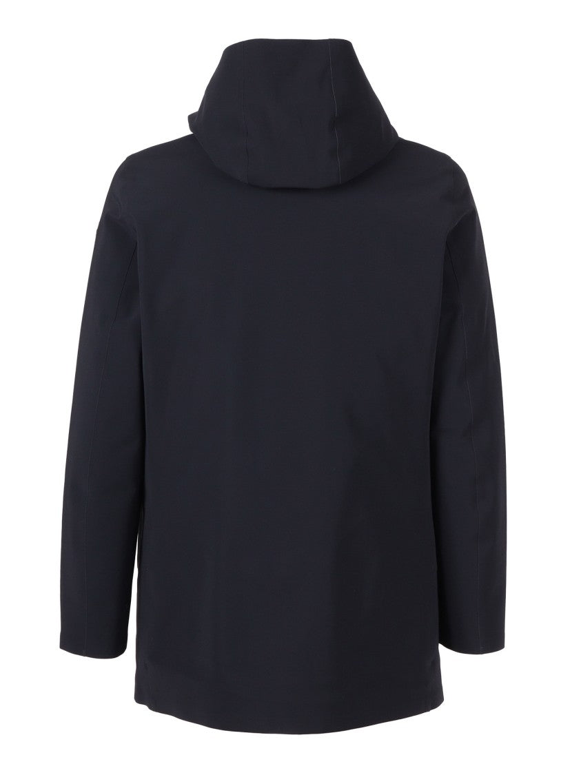 Rrd Floating Parka With Structured Silhouette And Hood