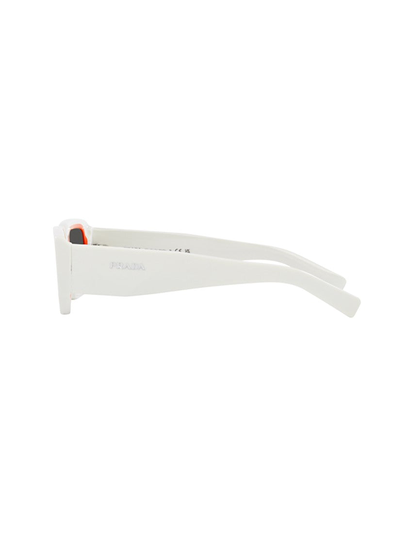 Prada Linea Rossa Rectangular Frame Sunglasses With Bold Silhouette