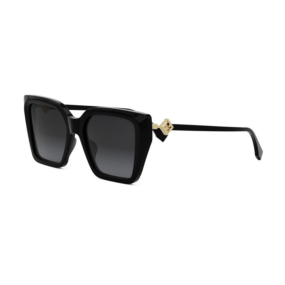 Fendi Ff Diamonds Oversized Square Ff Diamonds Sunglasses
