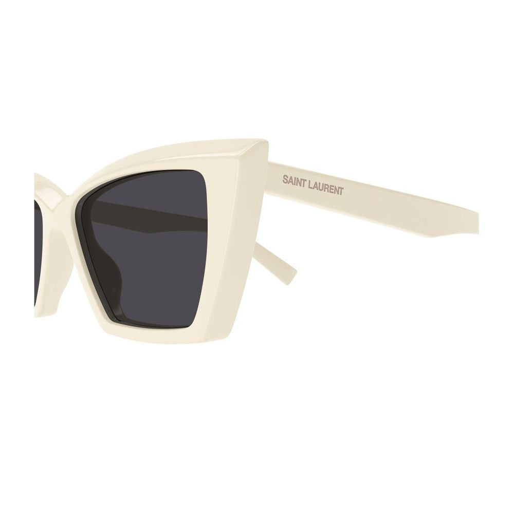 Saint Laurent Sl 657 Linea Sl Logo Sculpted Cat-Eye Sunglasses