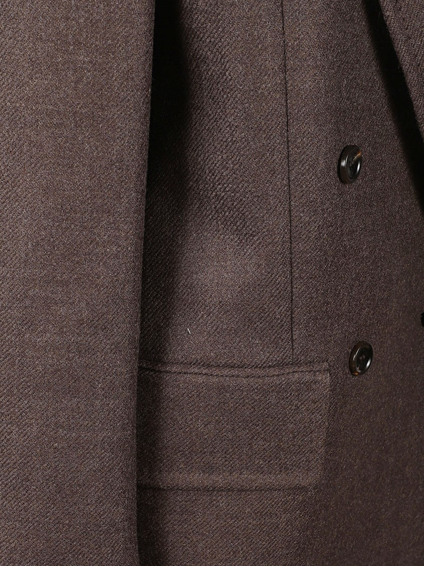 Max Mara Double-Breasted Blazer With Wide Lapels And Tailored Fit