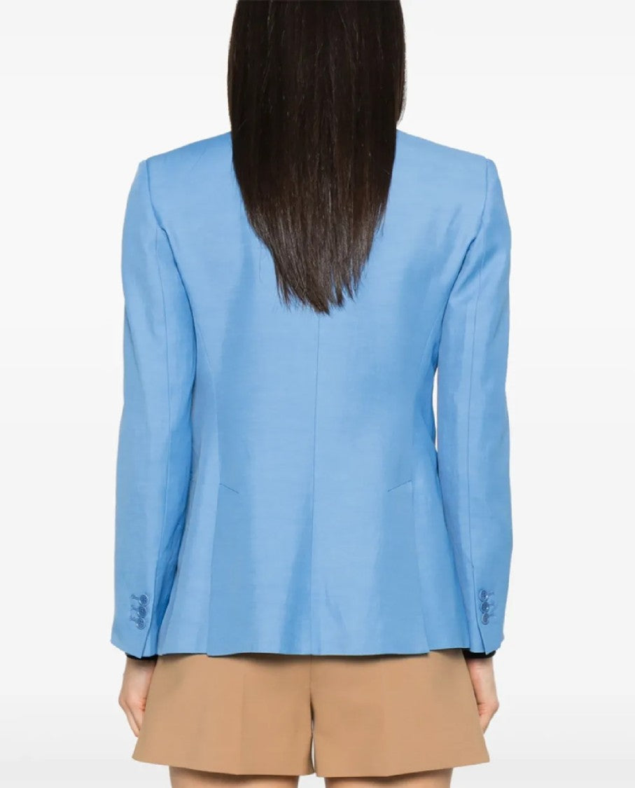 P.A.R.O.S.H. Tailored Single-Breasted Blazer With Notched Lapel