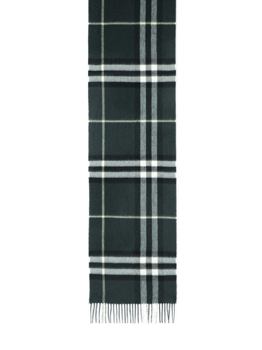 Burberry Green Cashmere Scarf