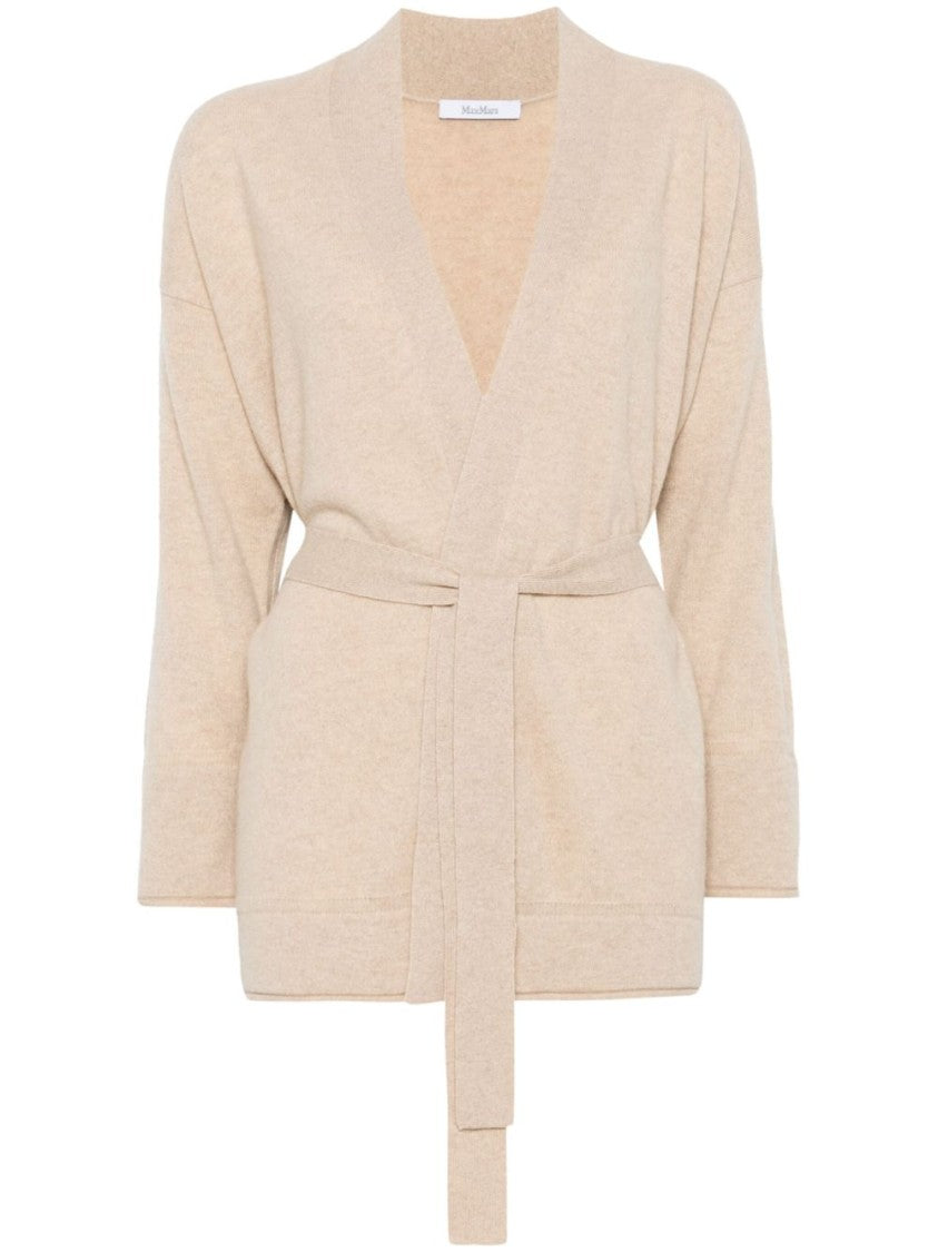 Max Mara Relaxed Fit Sweater With Deep V-Neckline