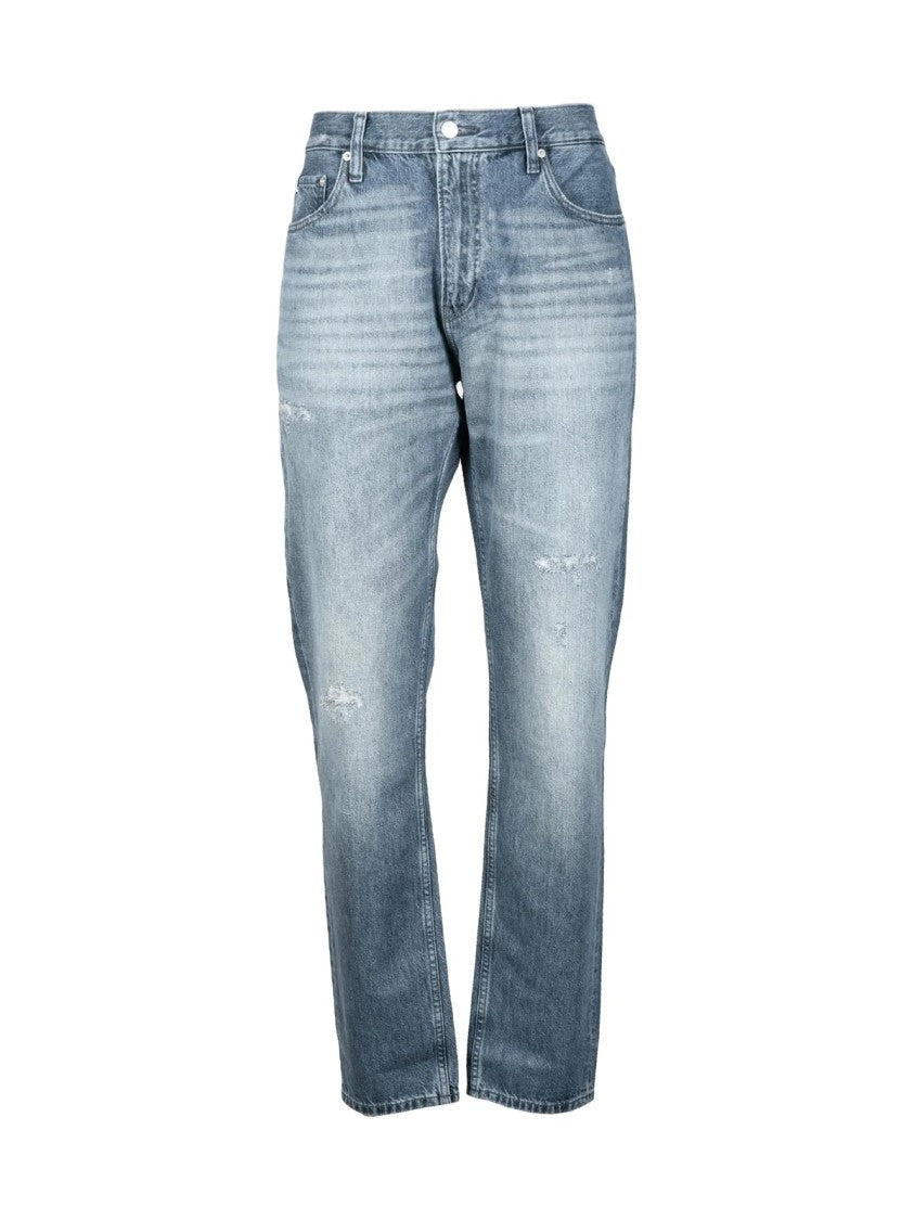 Calvin Klein Jeans Grey Straight Denim Jeans