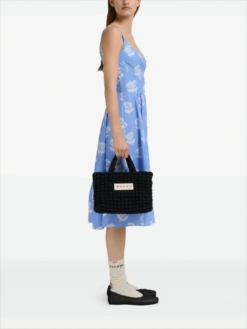 Marni Textured Bubble-Pattern Shoulder Bag