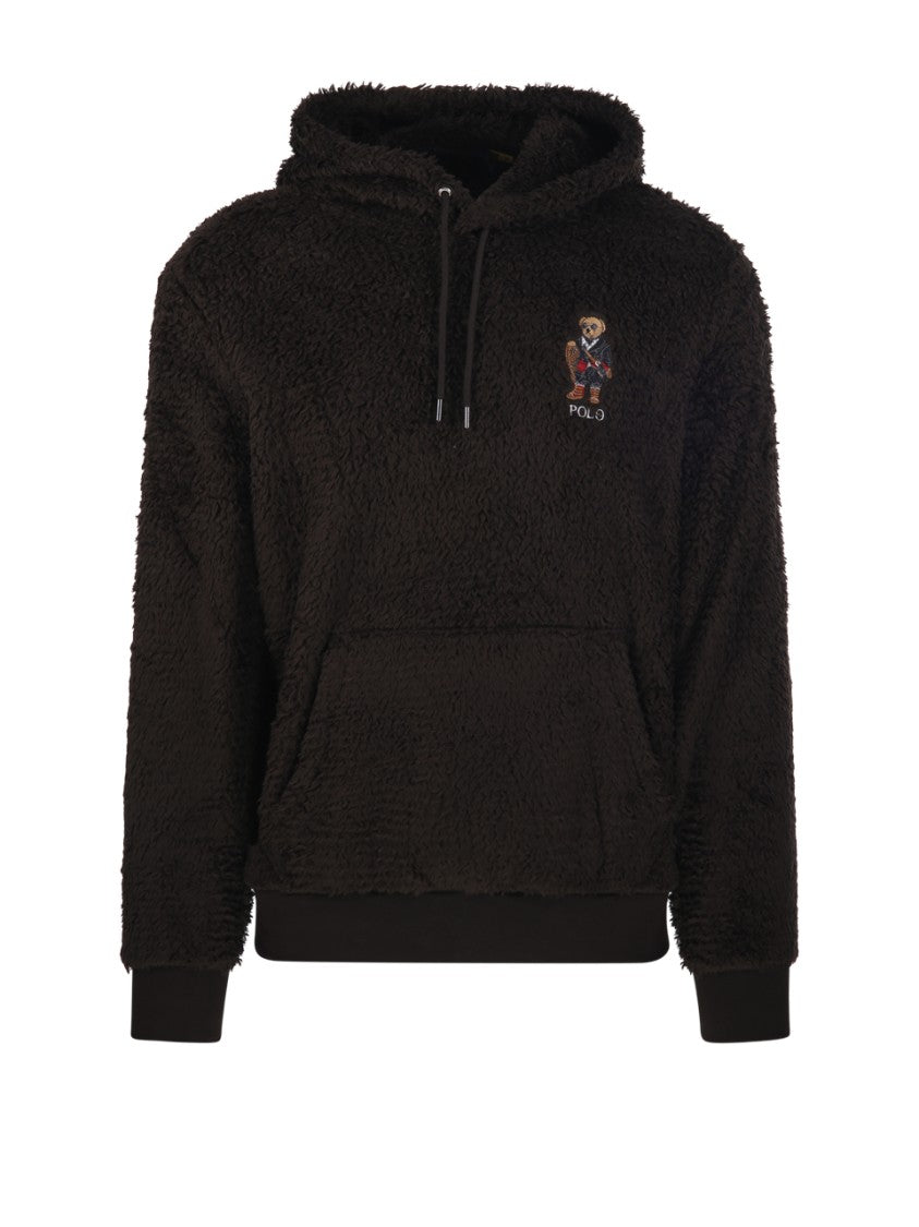 Polo Ralph Lauren Cozy Black Hoodie Sweatshirt