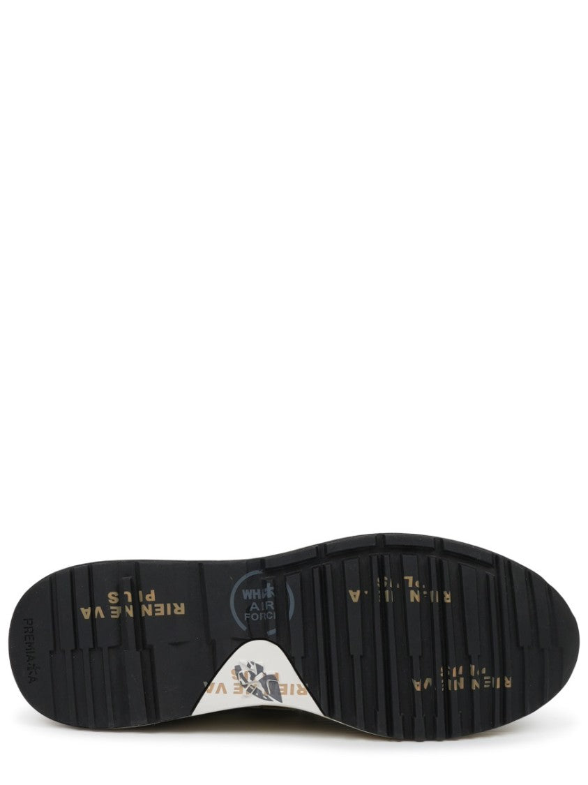 Premiata Mick Mesh Suede Overlay Polyamide Sneakers