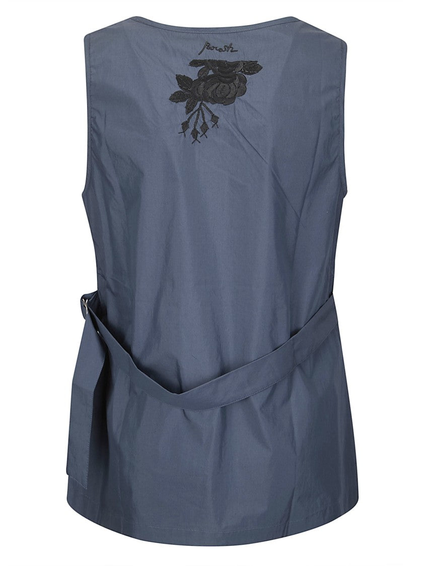 P.A.R.O.S.H. Refined Neutral Top With Smooth Texture