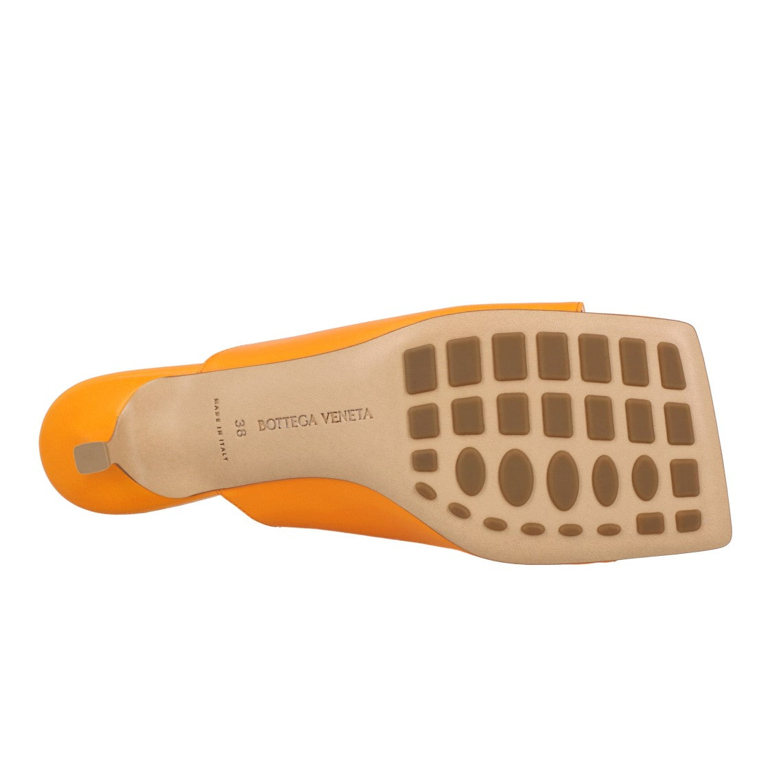 Bottega Veneta Stretch Mule Orange