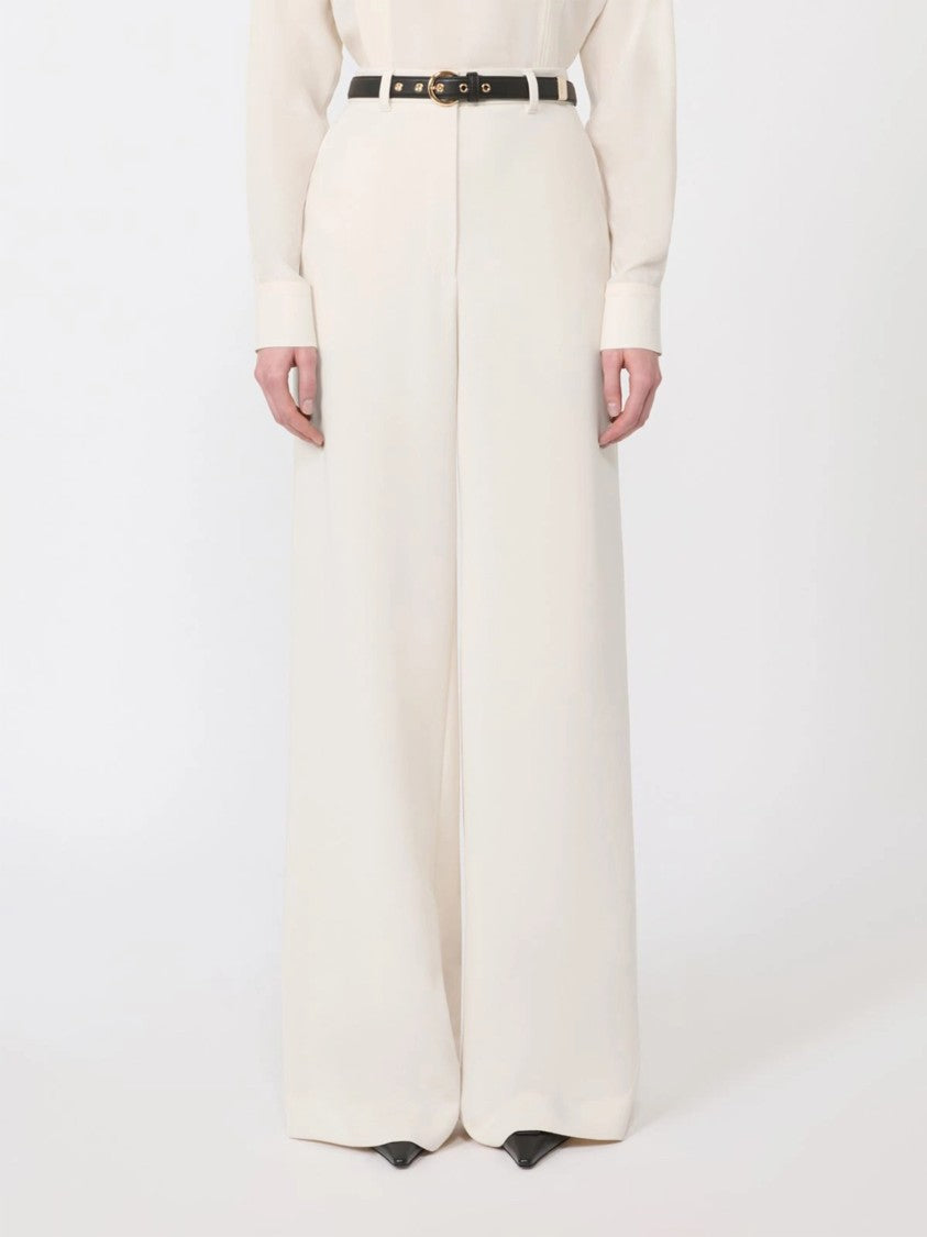 Max Mara Amico High-Waisted Wide-Leg Trousers