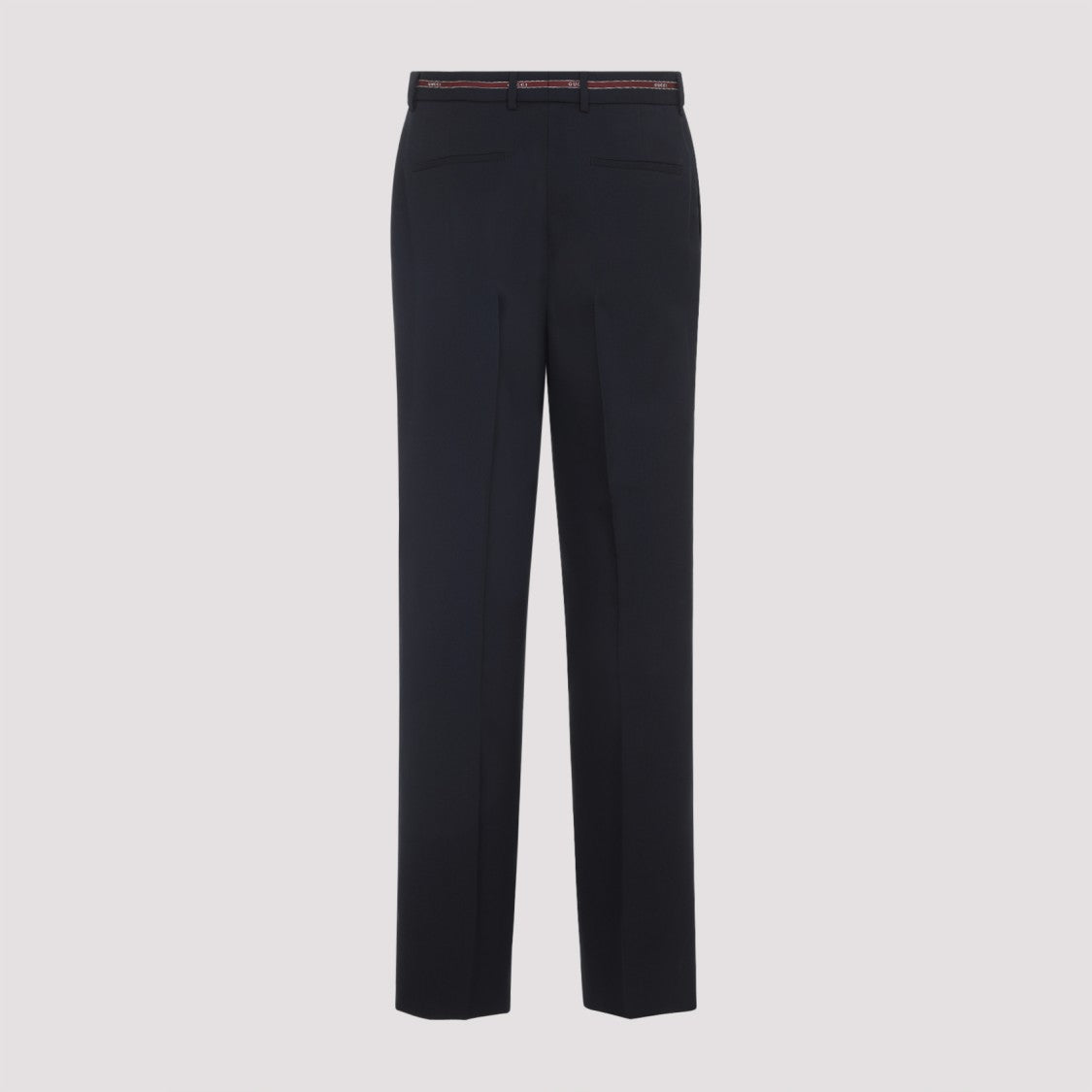 Gucci Blue Wool Pants