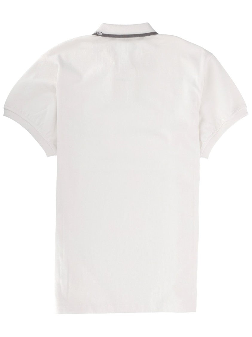 T By Alexander Wang White Oversized Polo Day Dress