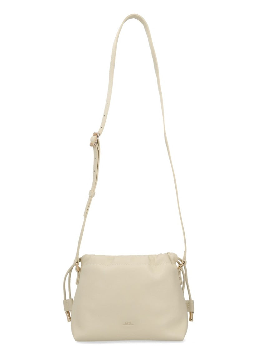 A.P.C. Ninon Mini Gathered Side Knots Handbag