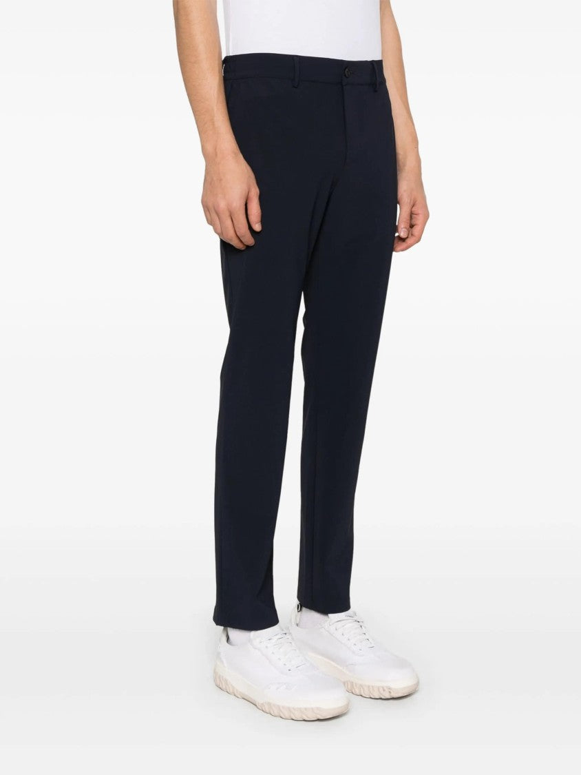 Cruna Tailored Straight Leg Classic Waistband Trousers