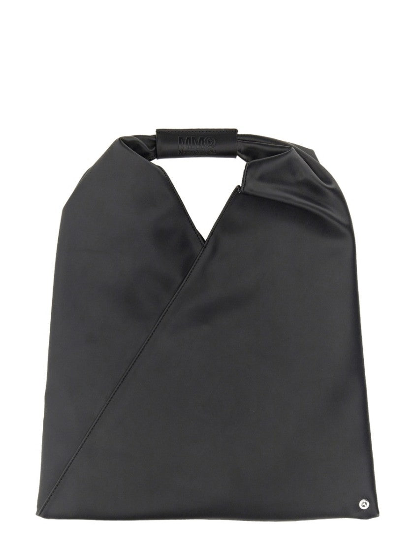 Mm6 By Maison Margiela Small Matte Finish Shoulder Bag With Distinctive V-Shape Opening