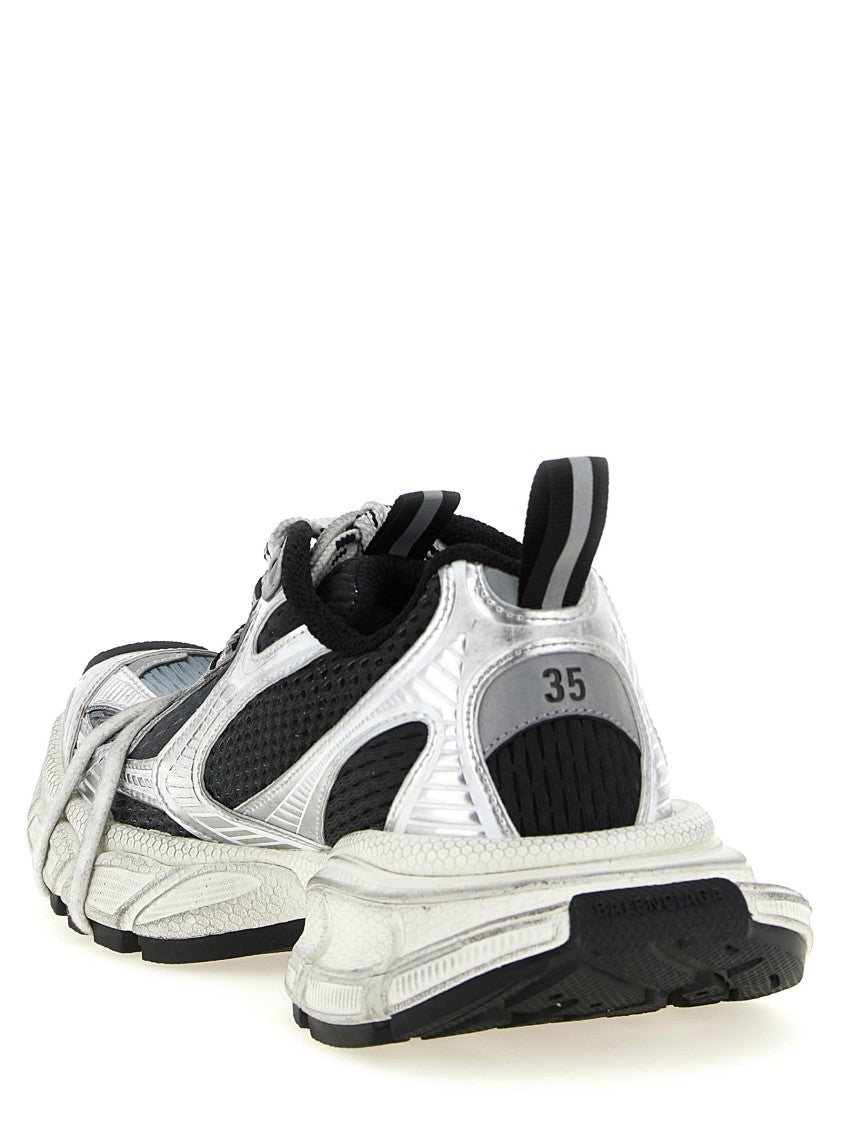 Balenciaga Chunky Used-Effect Sneakers With Embossed Detailing