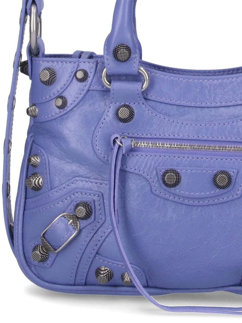 Balenciaga Small 'Neo Cagole' Shoulder Bag – Purple