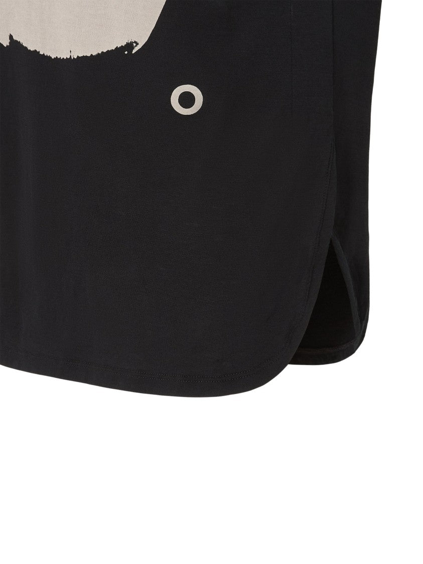 Fendi Graphic Lip Print Short-Sleeve T-Shirt - Black