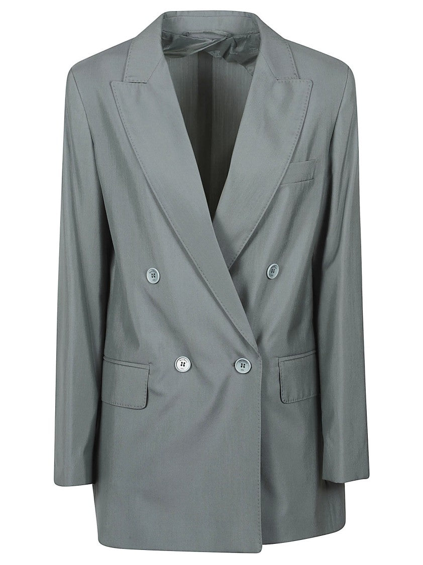 Max Mara Double-Breasted Blazer With Structured Silhouette