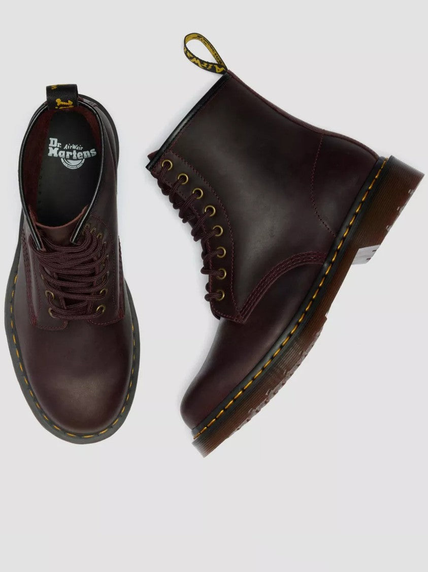 Dr. Martens 1460 Ankle-High Smooth Matte Leather Boots