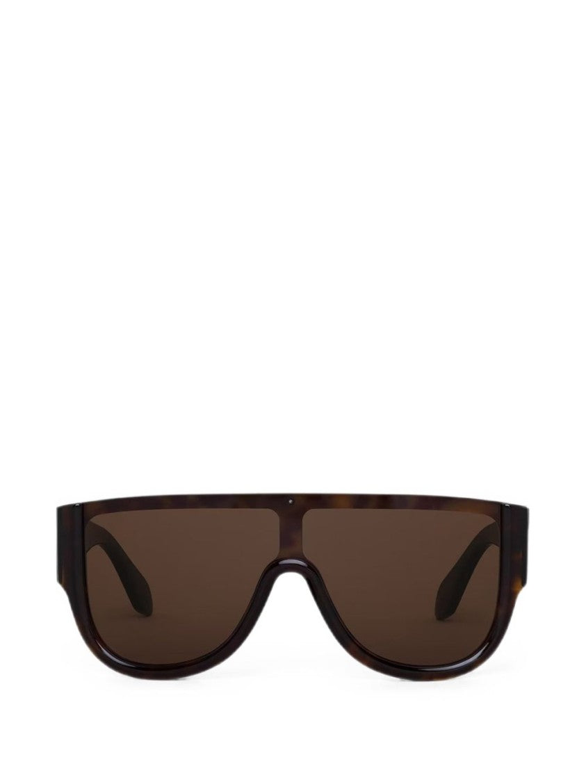 Alaïa Tortoiseshell Oversize Sunglasses