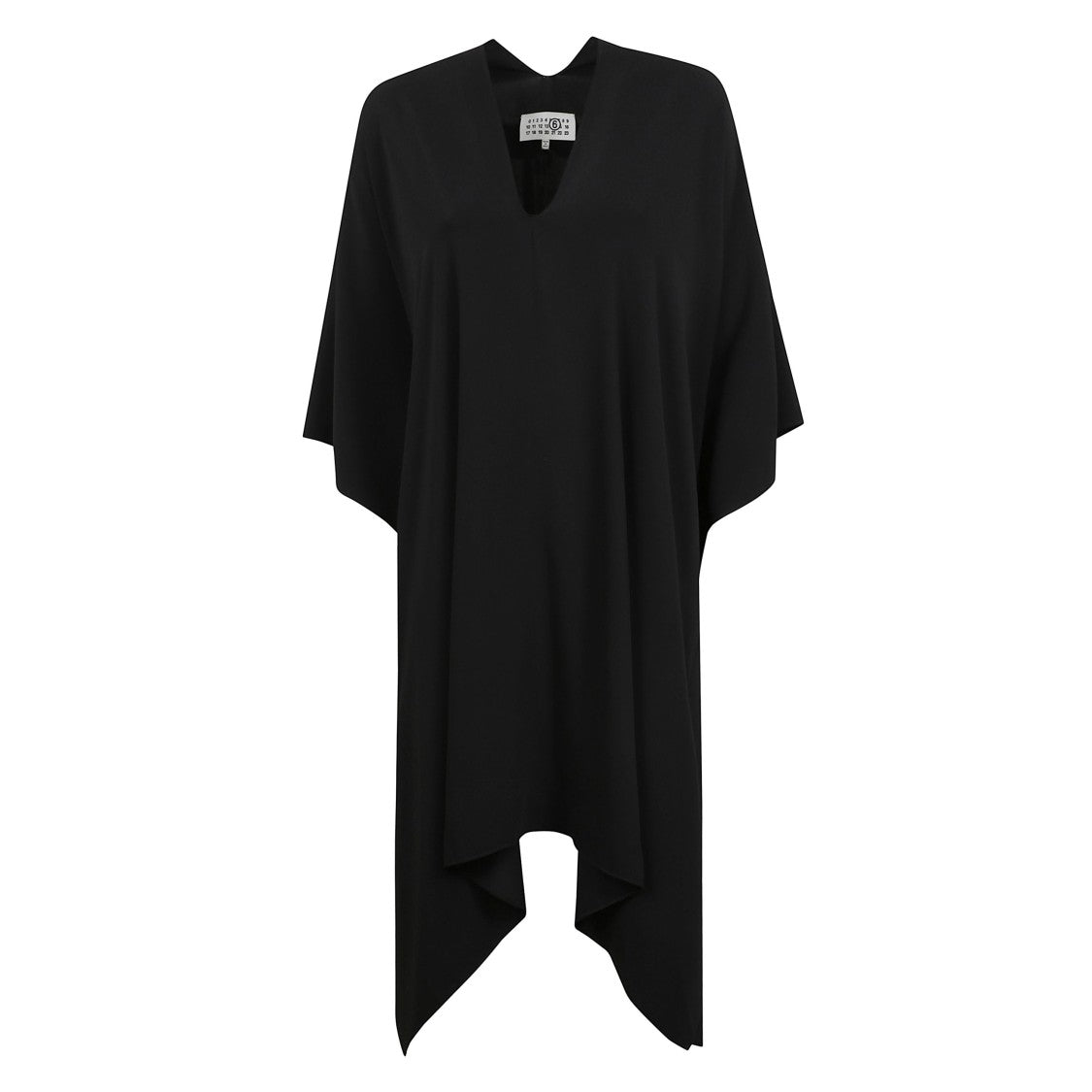 Mm6 By Maison Margiela V-Neck Kimono Midi Dress