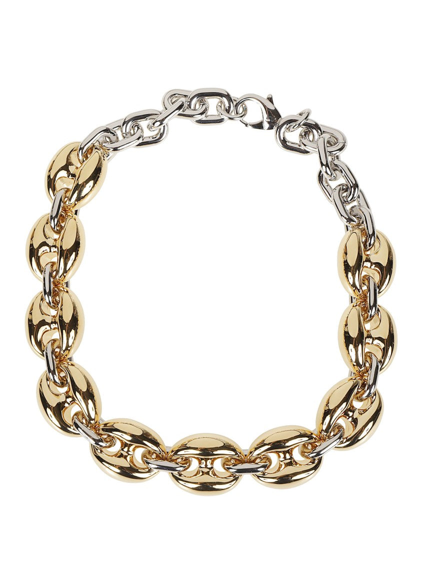 Rabanne X Eight Gold Brass Necklace