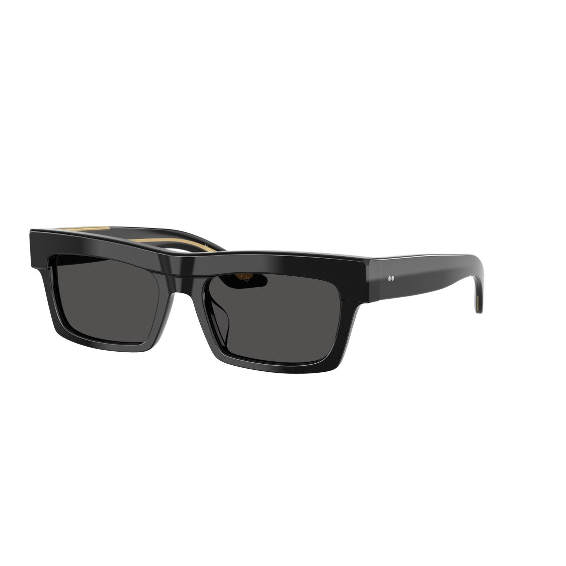 Oliver Peoples 0Ov5607su Bold Rectangular Frame Black Acetate Sunglasses
