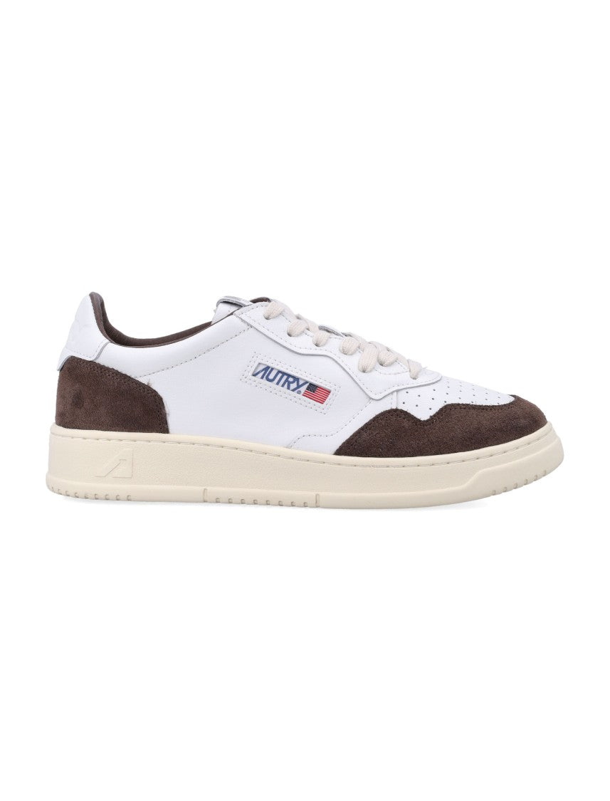 Autry Low-Top Sneakers In Smooth White Leather