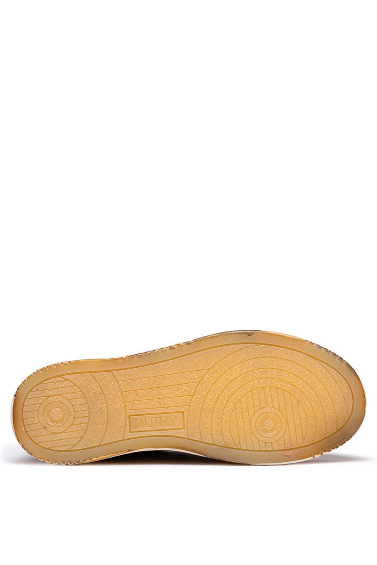 Autry Supervintage Women’S Sneakers In Leather And Canvas