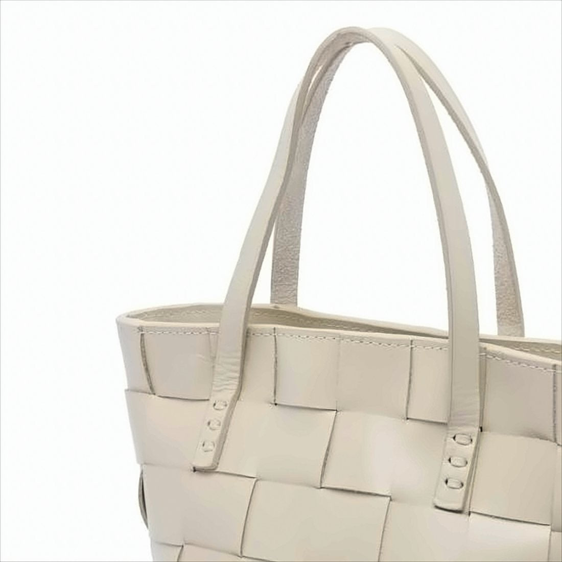Dragon Diffusion Mini Woven Buffalo Leather Tote Bag
