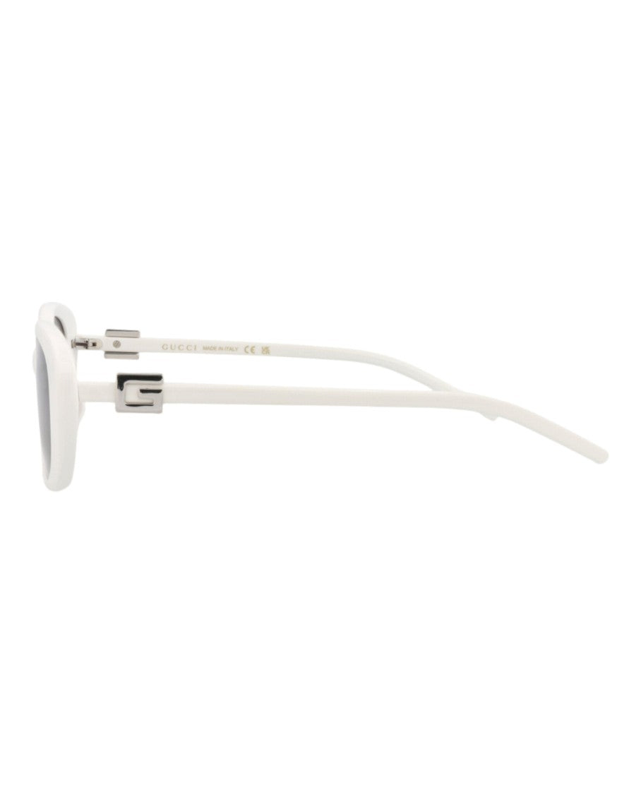 Gucci Round-Frame Injection Sunglasses
