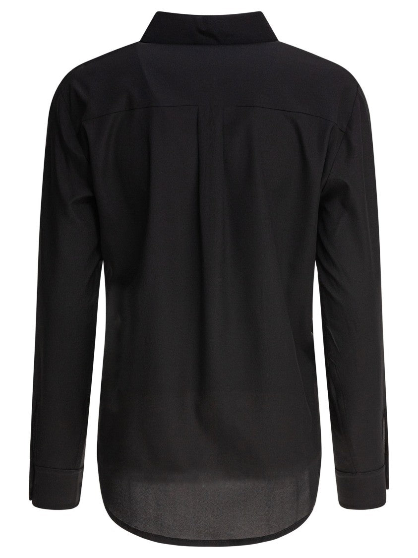 Sleep No More Silk-Elastane Blend Long-Sleeved Shirt