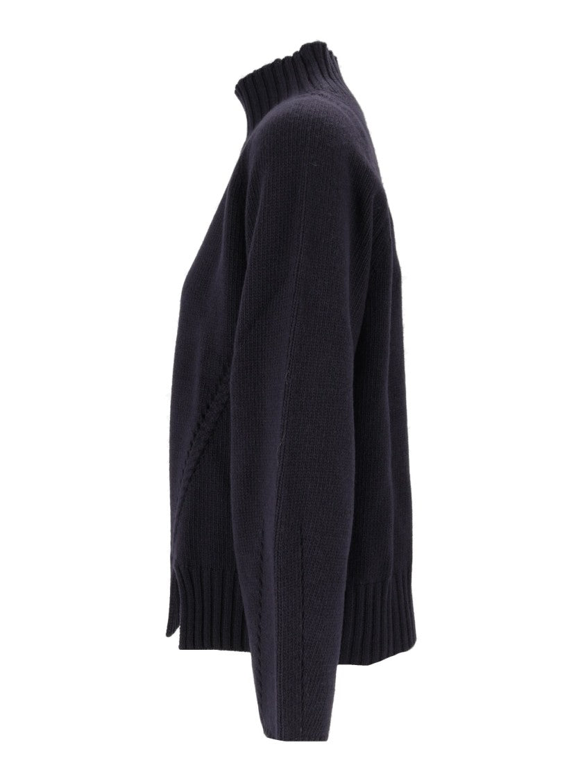 Ermanno Scervino Maglia High Neck Knitted Sweater