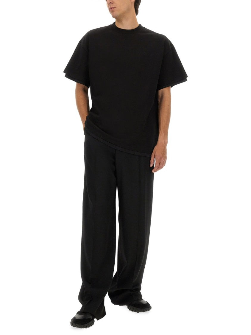 Jil Sander Double Layer Cotton T-Shirt
