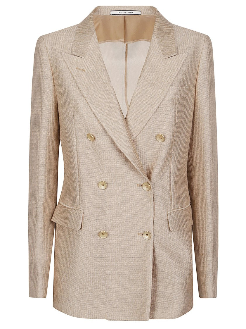Tagliatore Parigi Double Breasted Cotton Jacket