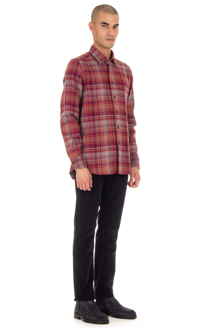 Borriello Check Flannel Overshirt
