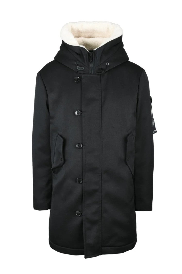 Peuterey Kasa Tv Ecofur Parka - Black