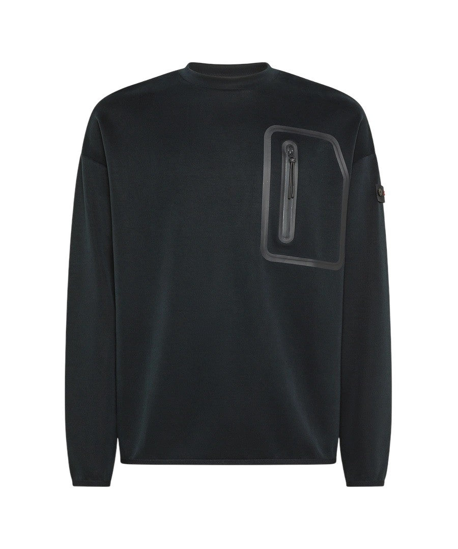Peuterey Long-Sleeved Scuba Fabric Sweatshirt