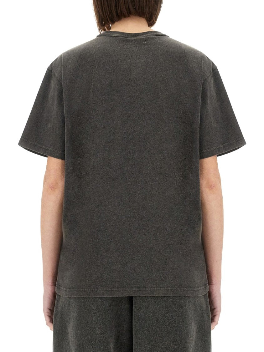 Alexander Wang Vintage Logo Print T-Shirt
